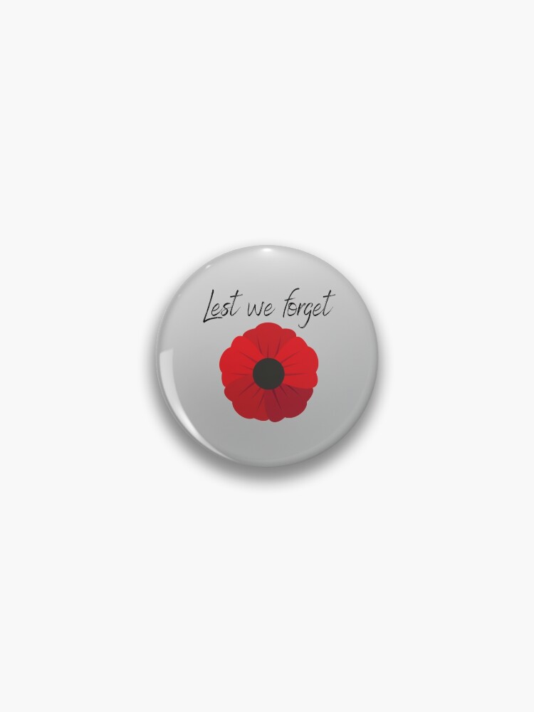 Lest we forget poppy Magnet for Sale by Huntermadison