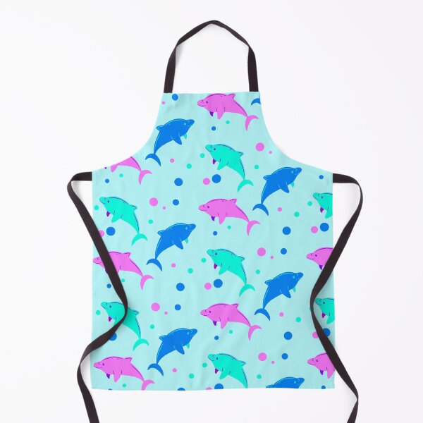Item preview, Cute Neon Dolphins designed and sold by OhMyStarling.