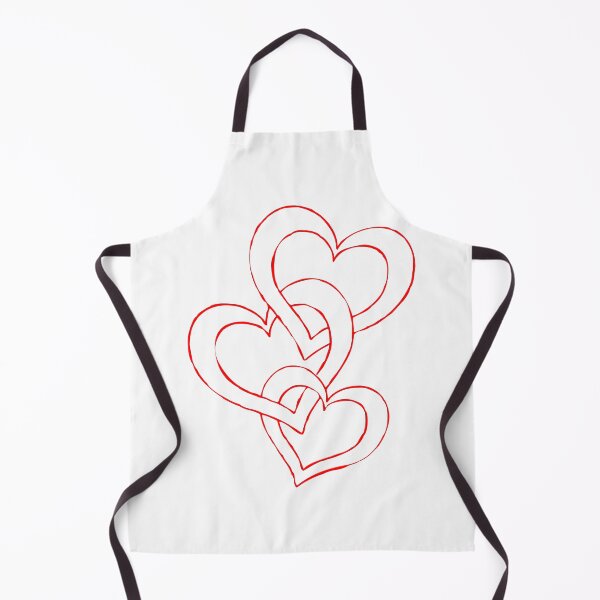 Item preview, Joined hearts red pattern designed and sold by RaionKeiji.