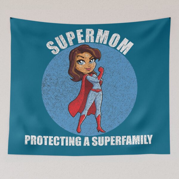 Item preview, Supermom Protecting A Super Family designed and sold by Rawsky.