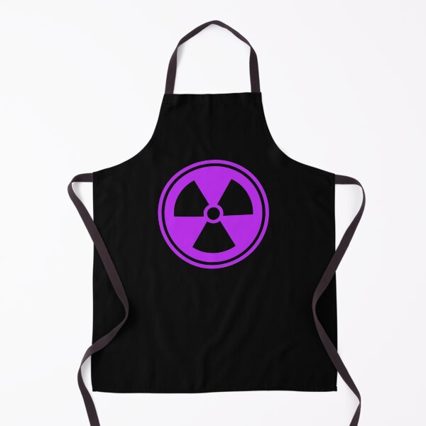 Item preview, Purple Radiation Sign - Black background designed and sold by LeenDesign.