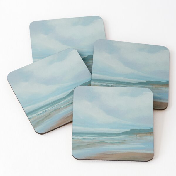 Item preview, Portrush Beach Painting designed and sold by Melindabythesea.
