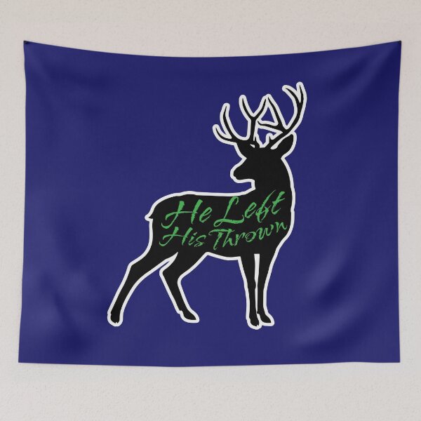 Item preview, Deer Left Thrown designed and sold by Joyful-Designer.