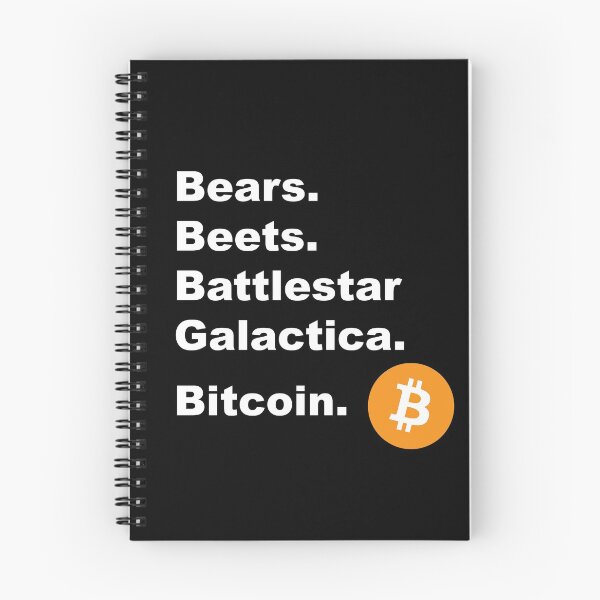 Item preview, Bears, Beets, Battlestar Galactica, Bitcoin.  designed and sold by Bitcoin-Fashion.