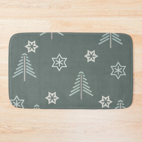 Item preview, Vintage Winter Forest Pattern Dark designed and sold by thepixelgarden.
