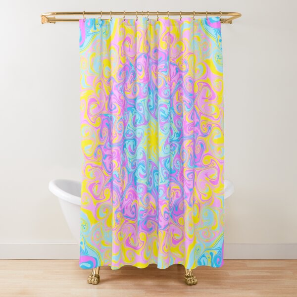 Colorful Dream Mandala Shower Curtain
