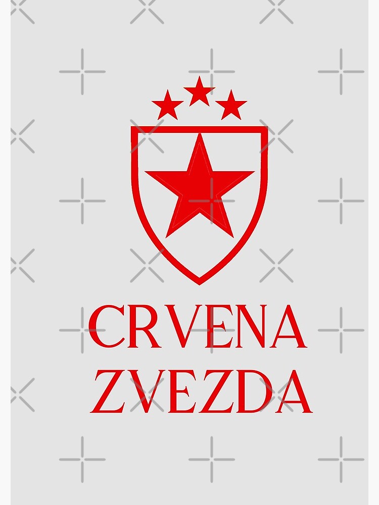 Crvena Zvezda - Red Star Greeting Card for Sale by VRedBaller