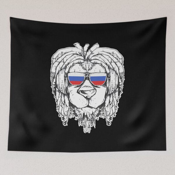 Item preview, Rasta Reggae Lion Russia Gift Rastafari designed and sold by Pummli.