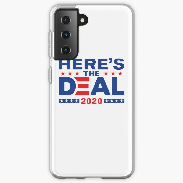 Here's The Deal Biden Trump Debate Mix WTFBrahh Samsung Galaxy Soft Case