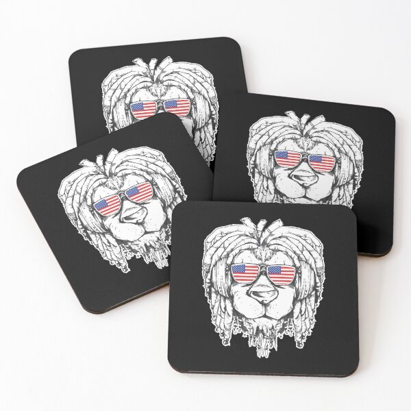 Item preview, Rasta Reggae Lion USA Gift Rastafari designed and sold by Pummli.