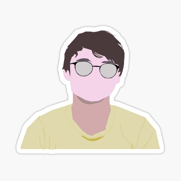 michael reeves portrait Sticker
