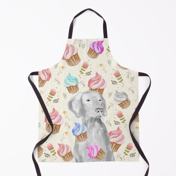 Item preview, CUPCAKES AND WEIMARANER designed and sold by bluweim.