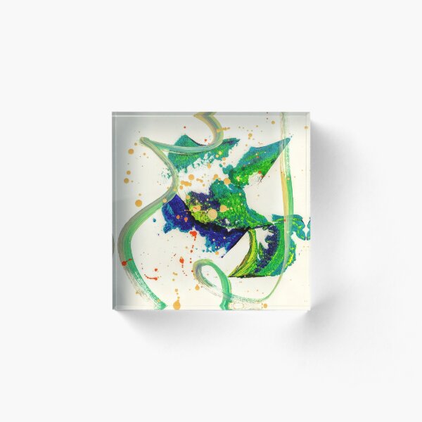 Sprout Acrylic Block