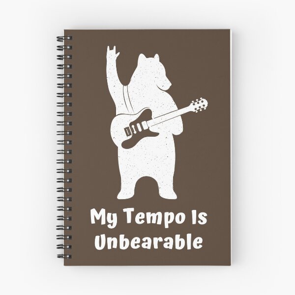 Item preview, My Tempo Is Unbearable: Cedar Selection designed and sold by Intuitive Engines Apparel Co..