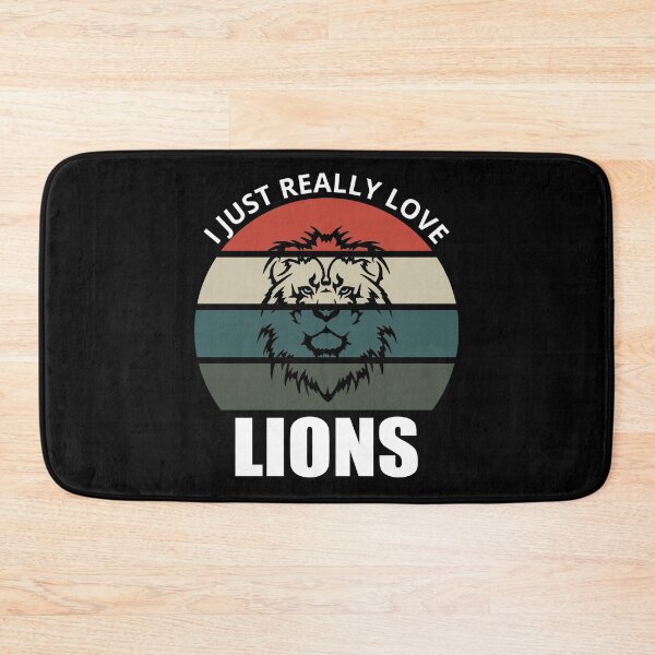 Item preview, I Just Really Love Lions designed and sold by Cute  Pawz.