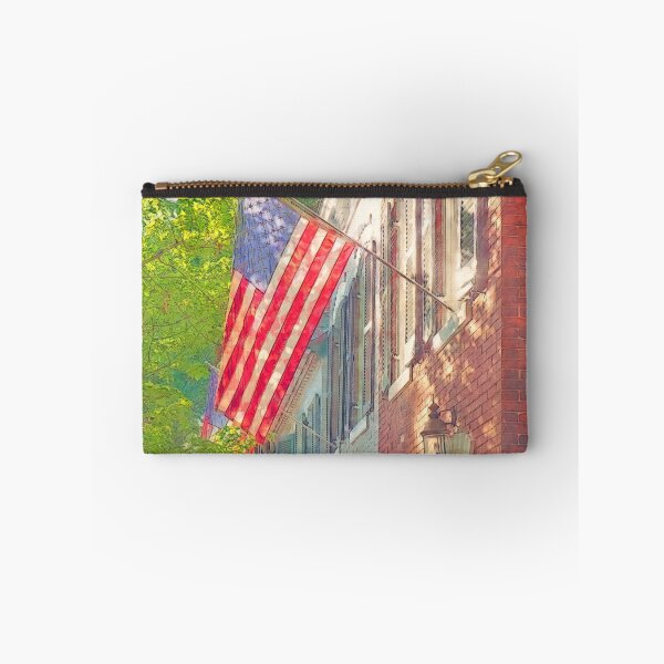 Item preview, Neighborhood Dressed in Red, White and Blue designed and sold by Ollivrosa.