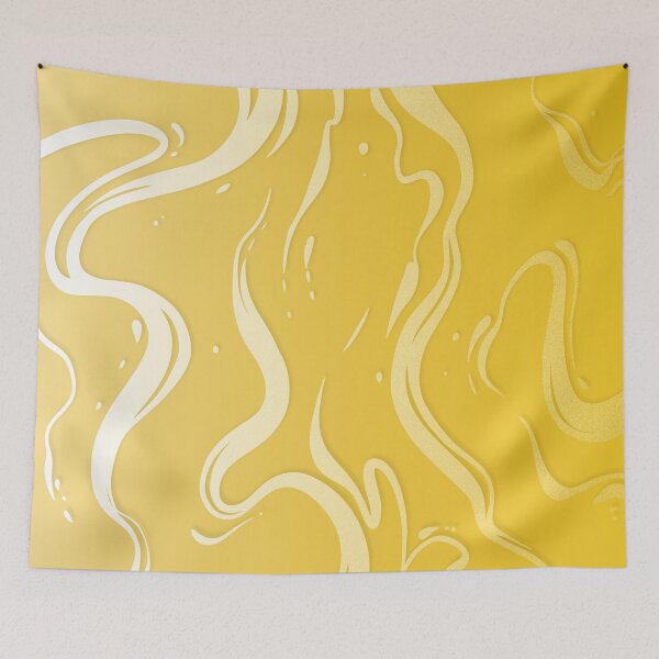 Item preview, Mármol líquido amarillo de verano designed and sold by Rizwana Khan.