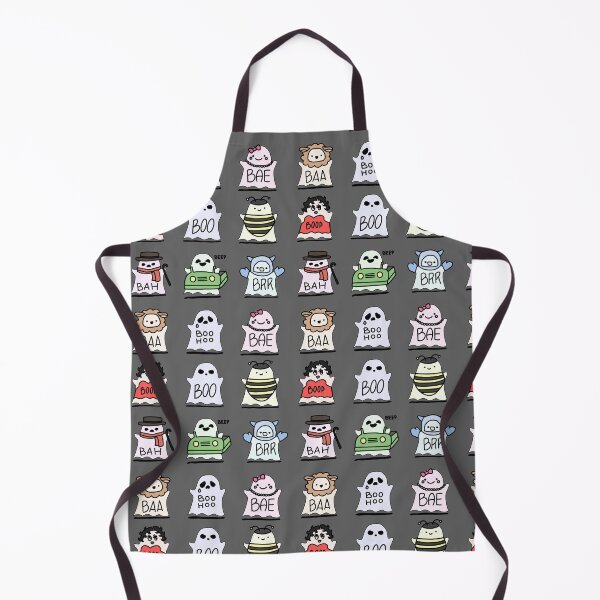 Item preview, 9 Ghosts are All Dressed Up and Ready for Hallowe'en Trick or Treat-ing | babyRAGE Item #I0030A designed and sold by babyrage.