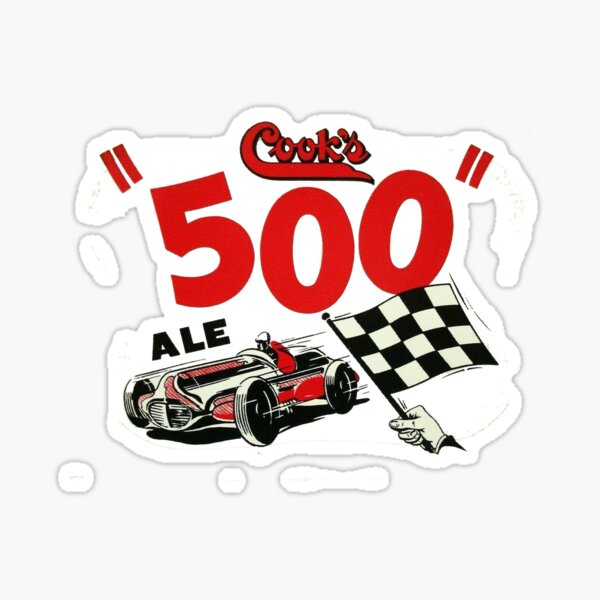 Item preview, Vintage Cook's 500 Ale - F.W. Cook Brewing - Evansville, Indiana designed and sold by QuayTradingCo.