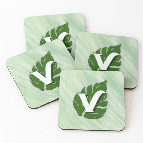Item preview, Monstera Leaf Letter "V" designed and sold by isacaste.