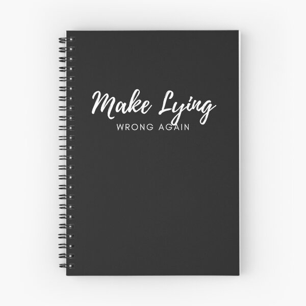 Item preview, Make Lying Wrong Again designed and sold by WorldPrintTees.