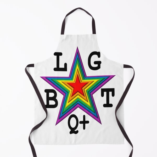 Item preview, LGBTQ+ Pride Rainbow Star Graphic designed and sold by alex96207.