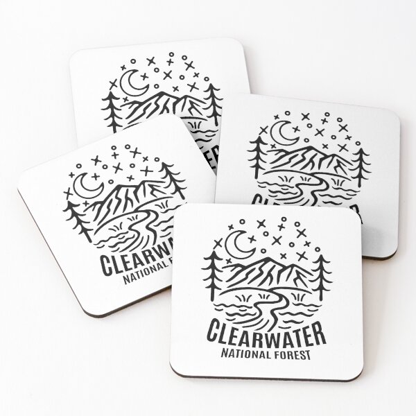 Item preview, Clearwater National Forest Sketch  designed and sold by HalpinDesign.