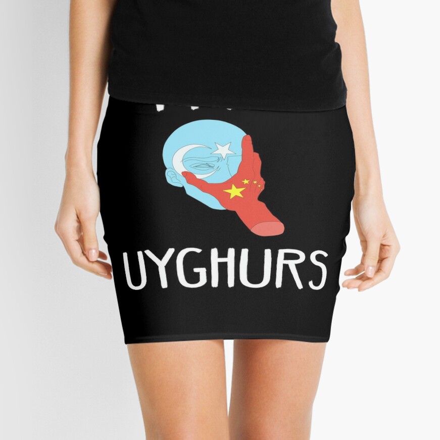 Free Uyghurs Mini Skirt