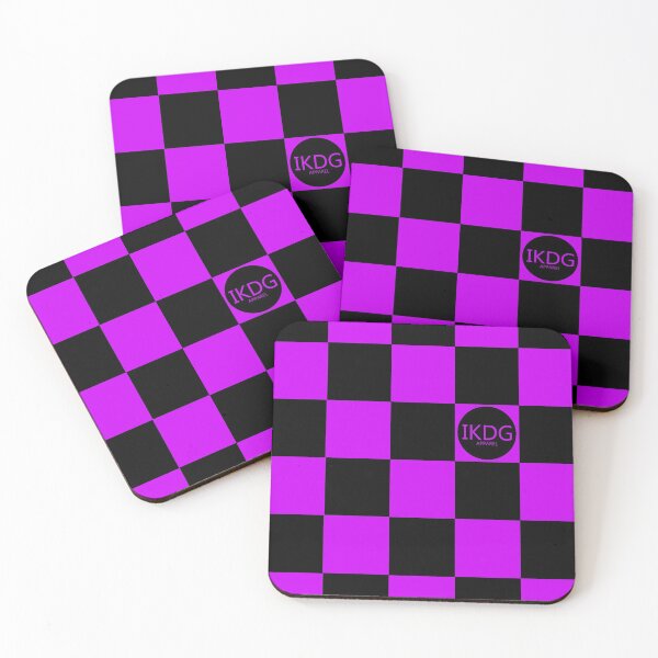 Item preview, Signature - Check/Dark Pink designed and sold by IKDG.
