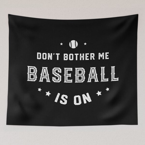 Item preview, Don't Bother Me Baseball is On designed and sold by Uppercase Tees.