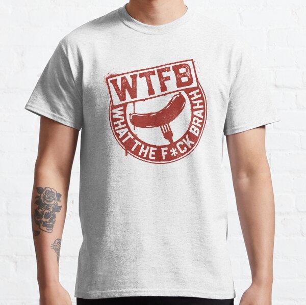 Official WTFBrahh Logo Design Classic T-Shirt