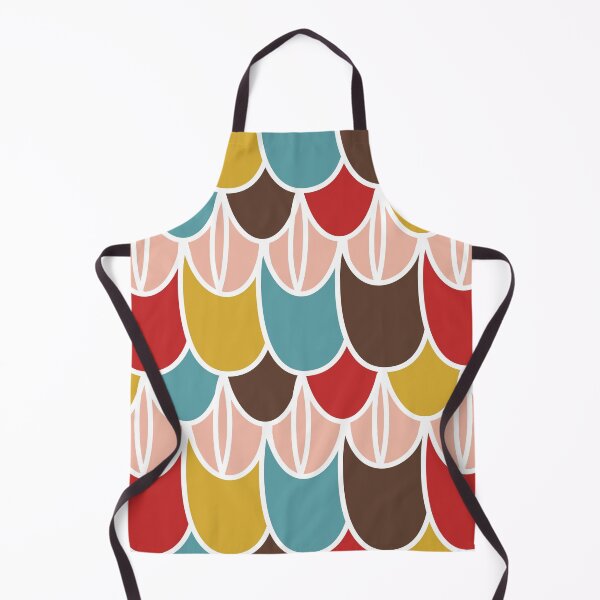 Item preview, "Southwestern Scale Stripe" Graphic Pink Red Snake Skin Designer Print designed and sold by victoriabdesign.