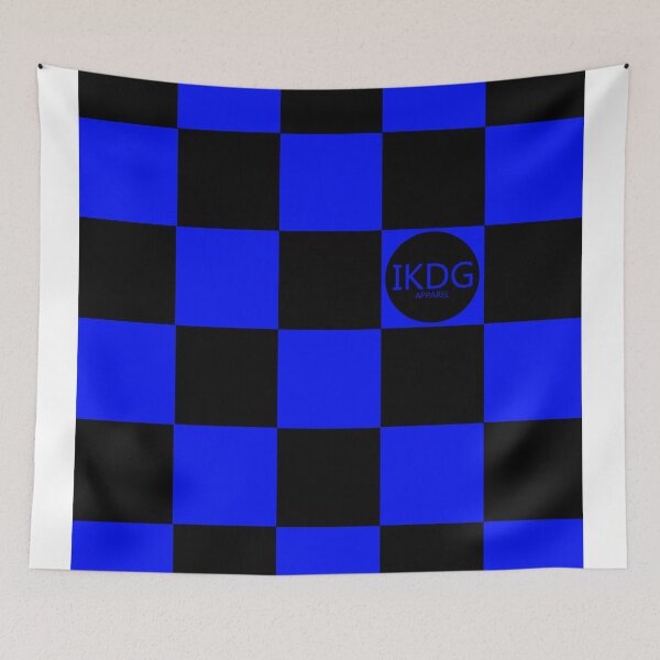 Item preview, Signature - Check/Dark Blue designed and sold by IKDG.