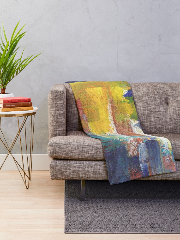 Alternate view of Bold Nuance II Throw Blanket