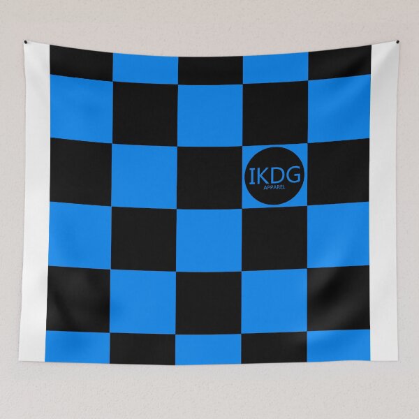 Item preview, Signature - Check/Blue designed and sold by IKDG.