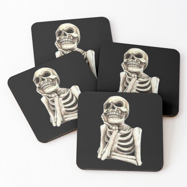 Item preview, keep smiling funny skeleton  halloween  Halloween  designed and sold by Morinas.