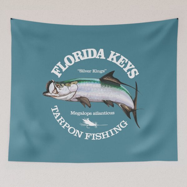 Item preview, Florida Keys Tarpon Fishing (FSH) designed and sold by curranmorgan.