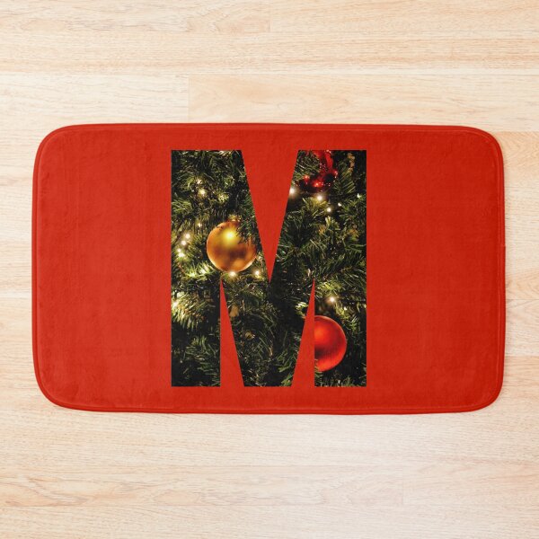 Item preview, Christmas Tree Letter M designed and sold by LiveAndGlow.
