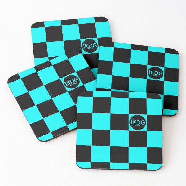 Item preview, Signature - Check/Light Blue designed and sold by IKDG.