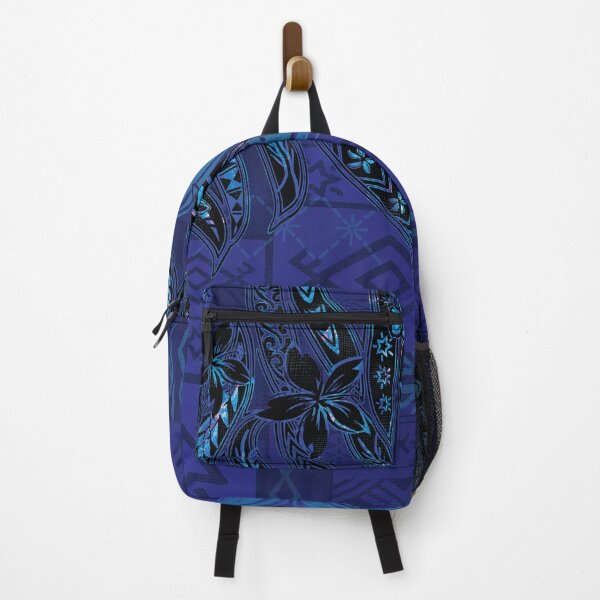 Item preview, Samoan Blue Malu Mana Tribal Collage designed and sold by sunnthreads.