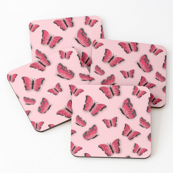 Item preview, Pink Butterfly Patterned designed and sold by isacaste.