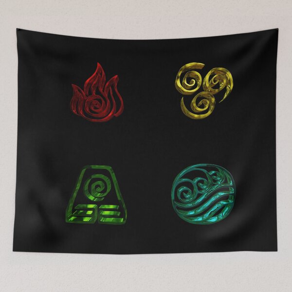Item preview, Avatar the Last Airbender Elements 3D designed and sold by kombos.