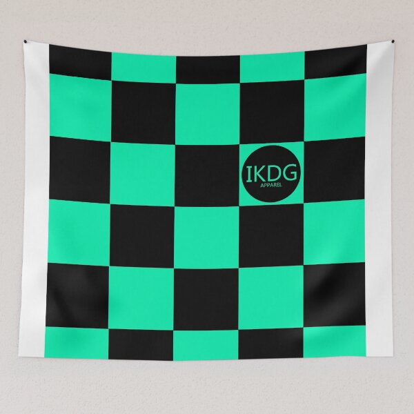 Item preview, Signature - Check/Sea Green designed and sold by IKDG.