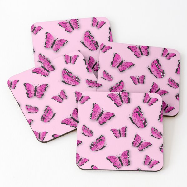 Item preview, Pink Butterfly Patterned designed and sold by isacaste.