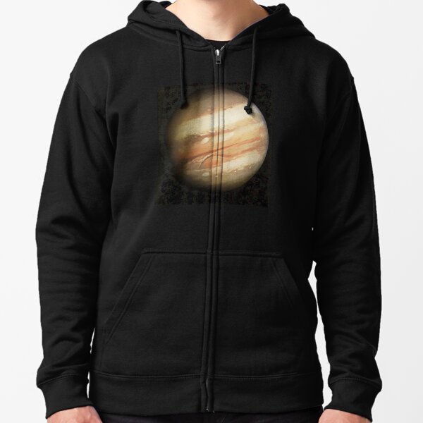 Jupiter Painting Zipped Hoodie