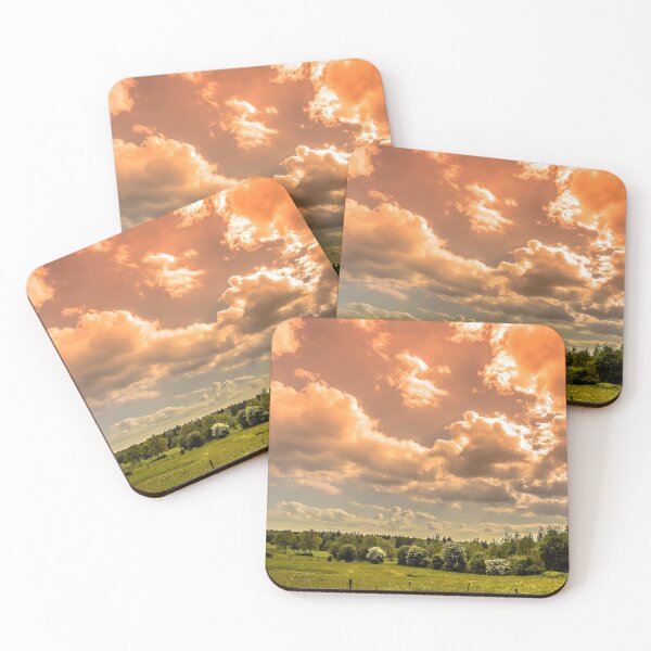 Item preview, Sunset and tree in bloom designed and sold by Stéphane  Thirion.