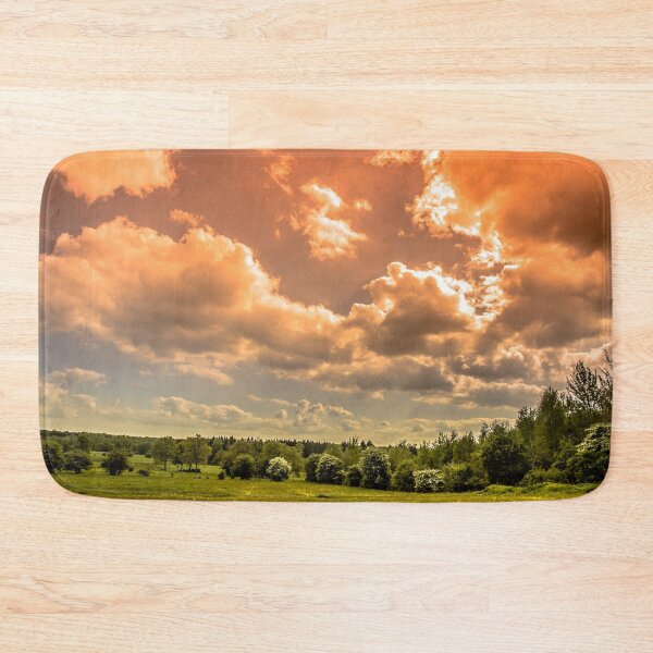 Item preview, Sunset and tree in bloom designed and sold by Stéphane  Thirion.