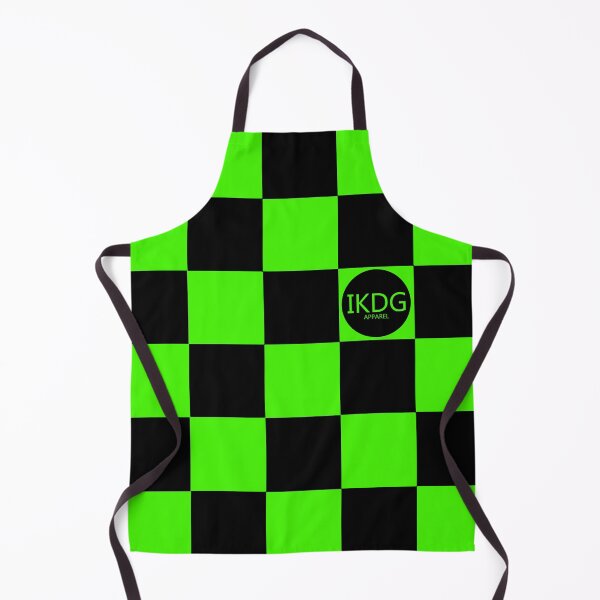 Item preview, Signature - Check/Lime Green designed and sold by IKDG.