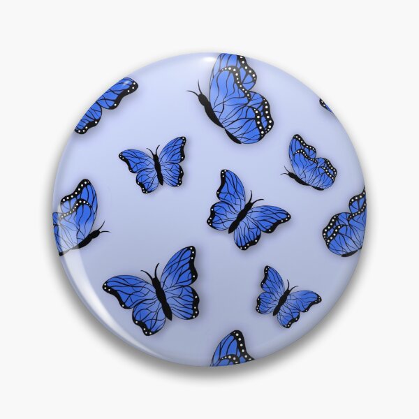 Item preview, Blue Butterfly Patterned designed and sold by isacaste.