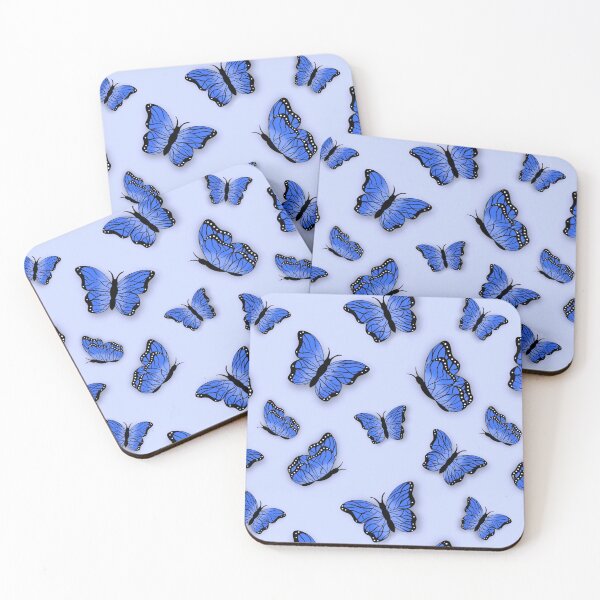 Item preview, Blue Butterfly Patterned designed and sold by isacaste.